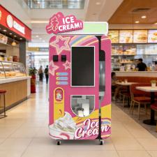 Commercial Automated Soft Serve Ice Cream Vending Machine: The Future of Unmanned Retail